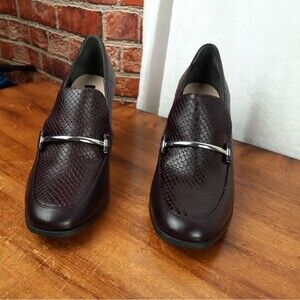 DKNY Leather Block Heels